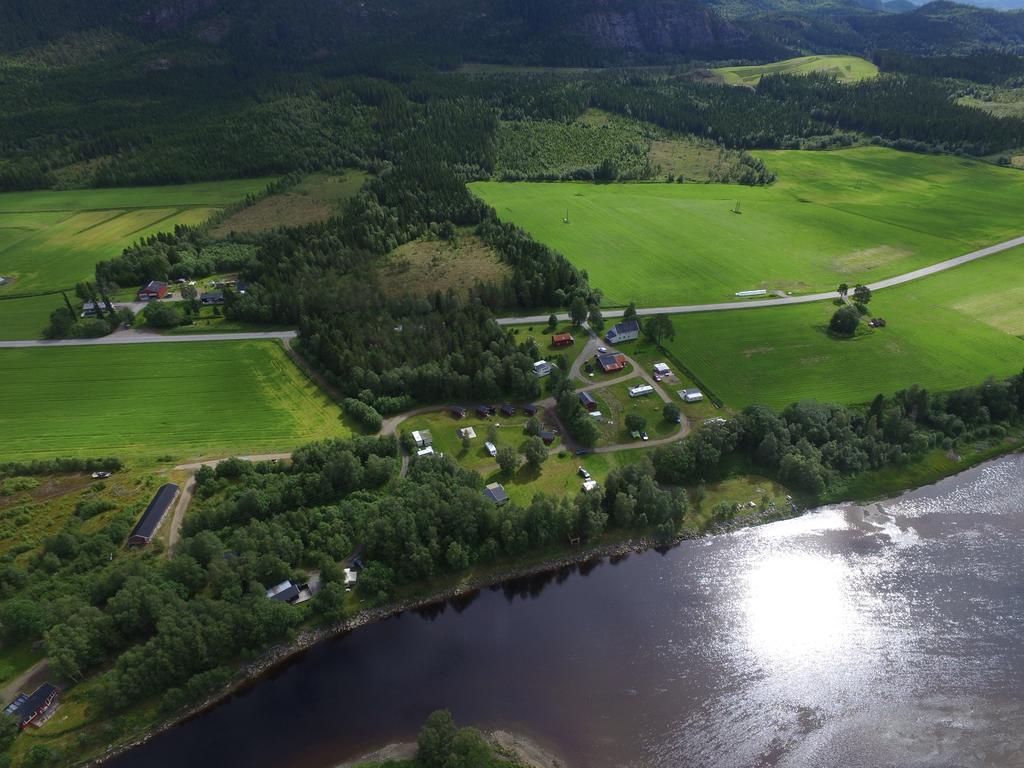 Holmset Camping And Fishing Hotell Namdalseid Eksteriør bilde